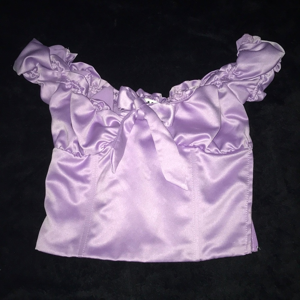 I.AM.GIA Lilac Naomi Top NWOT